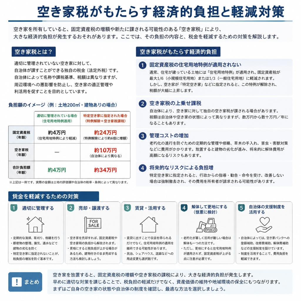 空き家税の影響とその対策